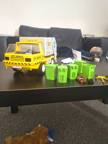 Playmobil city service refuse - city,