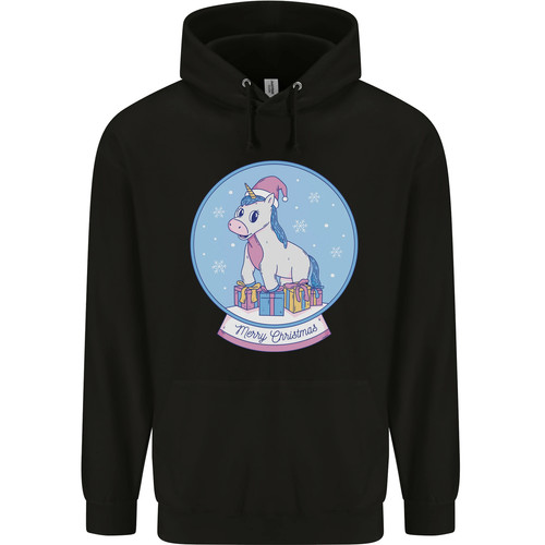 Christmas unicorn snow globe - snow,