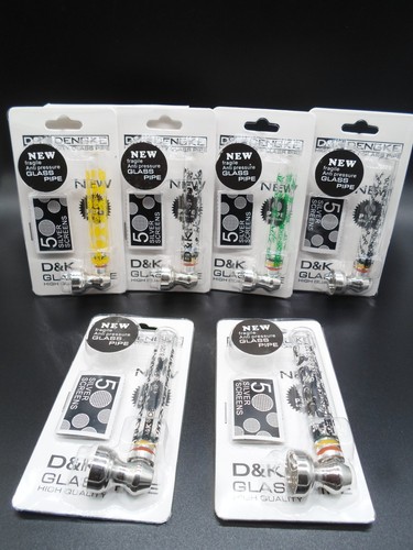 Glass smoking coloured - d&k,