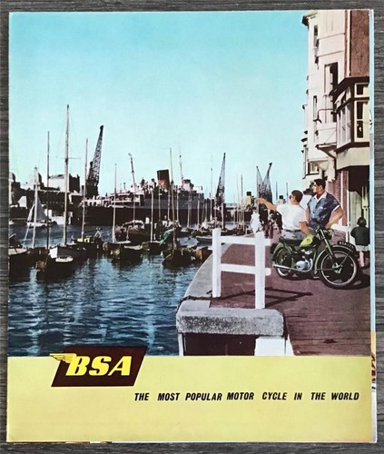 Bsa motorcycle range - bsa,