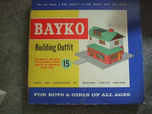 Bayko meccano building - bayko, no.15