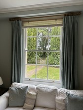 Laura Ashley Duck Egg lined