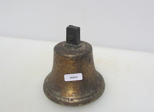 Victorian brass bell - victorian,