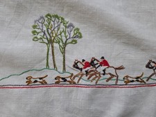 Vintage Cream Embroidered