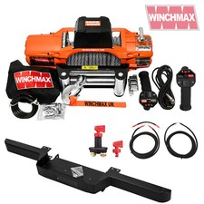 LAND ROVER DEFENDER 13500lb WINCHMAX SL WINCH + BUMPER COMBO KIT  