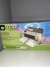 Cricut Expression Die Cutting Machine 24” Personal Electric Cutter Power Tested