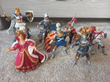 Papo Knights Horses Princess Soldier Fantasy Figure Bundle Creative Play 