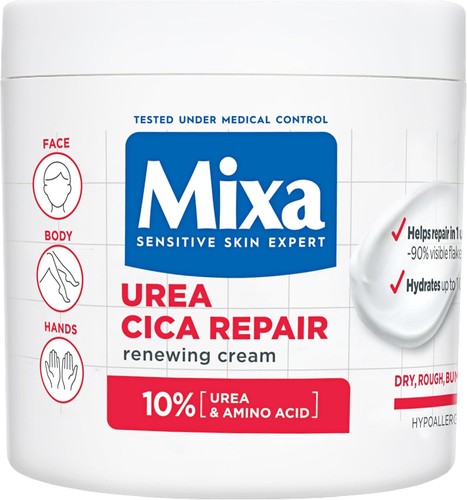 Mixa body cream urea - body,