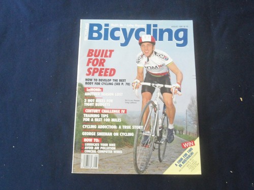 1988 august bicycling magazine - august,