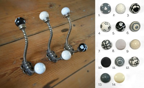 Shabby chic antique iron twist - antique,