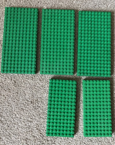 Vintage lego green base - lego, plate