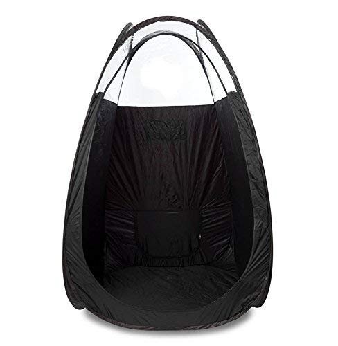 Black tanning tent - tanning,