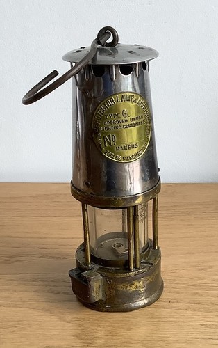 Eccles manchester miners lamp - eccles,