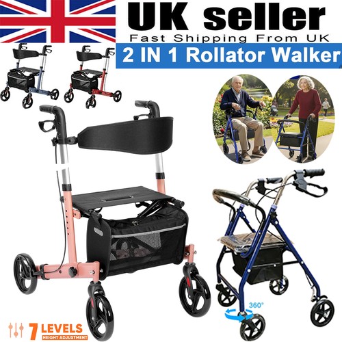 Folding rollator lightweight - folding,