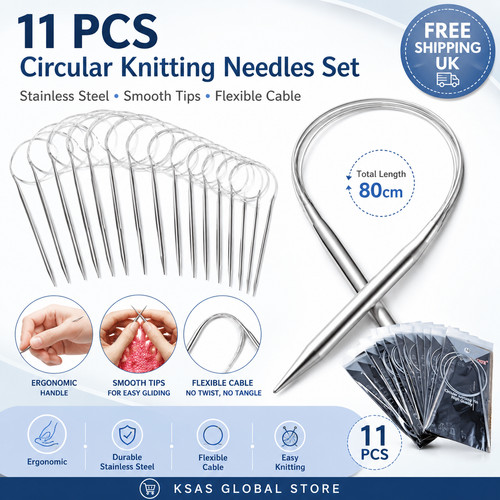 11pcs 80cm metal - 11pcs,