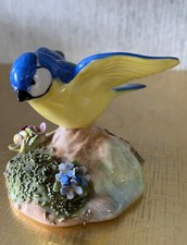 DENTON CHINA BIRD THE BLUE TIT