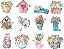 Gwawg 12pc wooden hanging - 12pc,