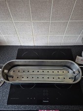 Stainless Steel Fish Kettle Poacher with Lid & Rack – Large 60cm