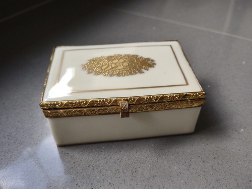 Vintage 1950s cream porcelain - vintage,