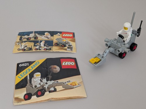 Lego 6821 shovel buggy - buggy, (1980)