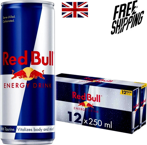 Red bull energy - red, 250