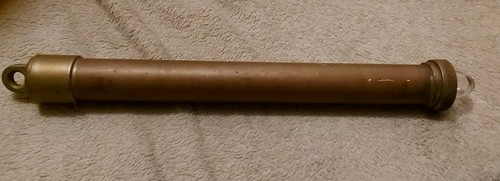 Nautical brass tubular lamp - nautical,