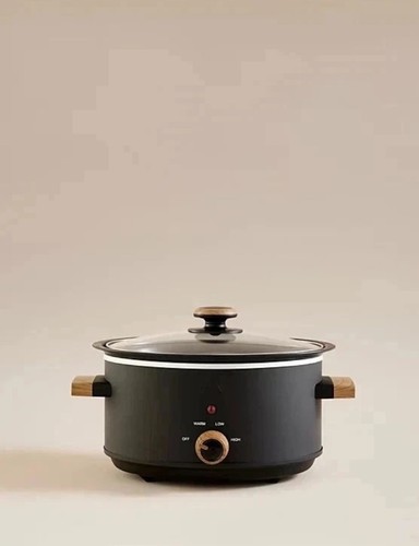 Black scandi slow cooker - scandi,