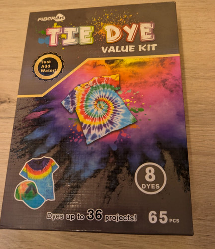 Fiberart tie dye - tie, kit