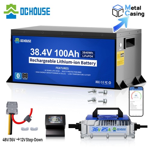 House 36v 100ah lifepo4 - dc,