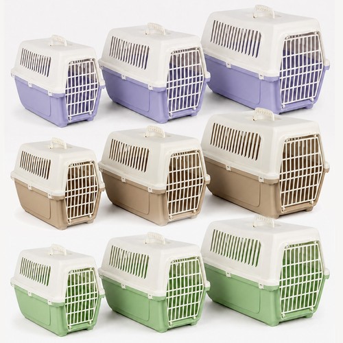 Plastic pet carrier vented - pet,