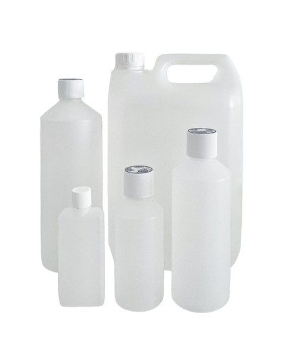 Plastic bottles natural hdpe - bottles,,