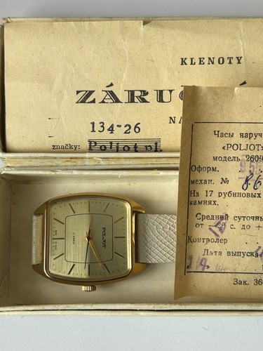 Ussr poljot wristwatch - ussr,