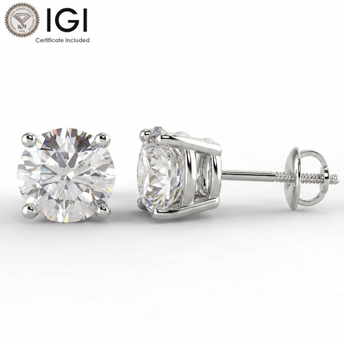 Igi 2ct round lab grown - round,