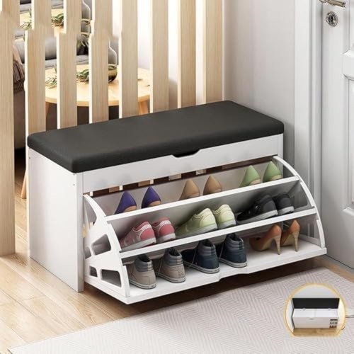 Shoe rack bench storage - rack,