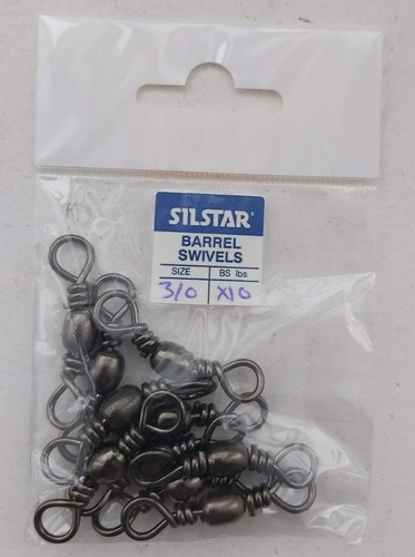 Silstar barrel swivels 0 - silstar, 3/0