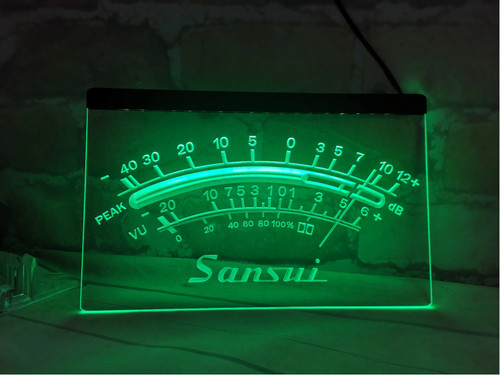 Sansui radio led - radio, neon