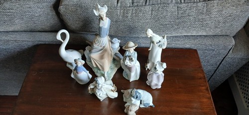 Lladro the milkmaid - lladro,