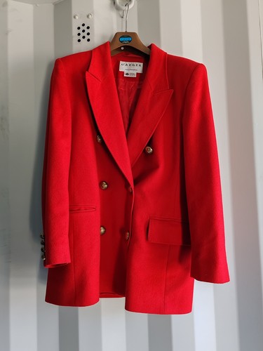 Jaeger wool coat bright - coat, red