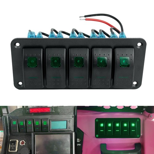 Gang rocker switch control - gang,
