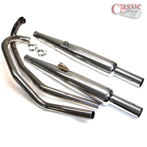 Triumph triton exhaust system - triumph,