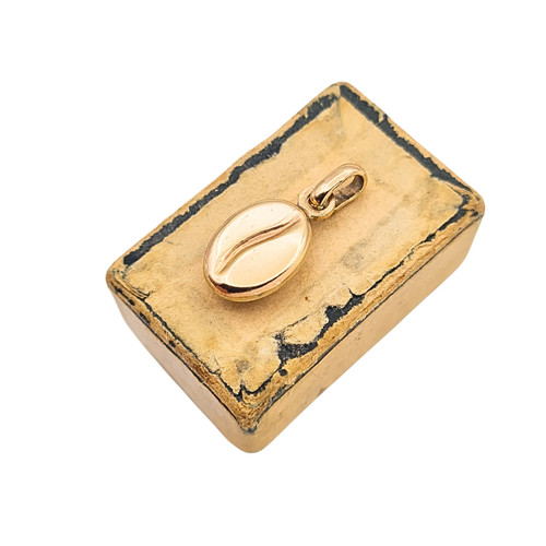 9ct gold coffee - coffee, charm