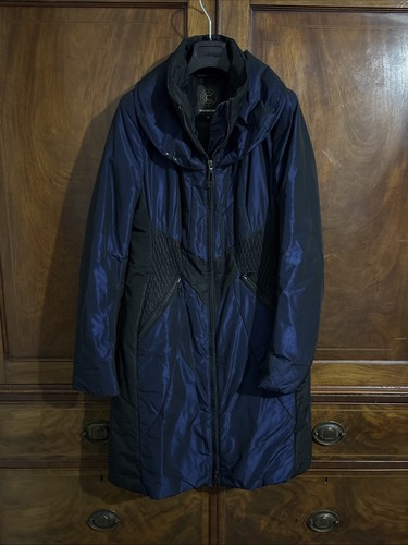 Creenstone navy quilted hooded - quilted,
