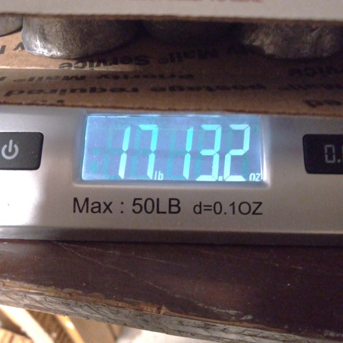 Pounds lead ingots - pounds,