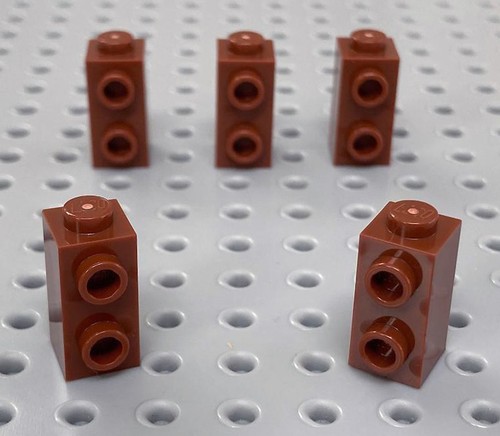 Lego reddish brown 1x1x1 - reddish, 2/3