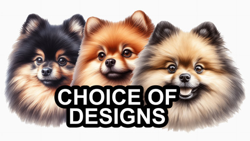 Pomeranian self adhesive - pomeranian,