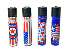 4 Pack Clipper Lighter