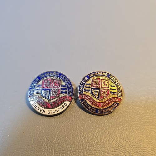 Vintage cloth and enamel - vintage, pin