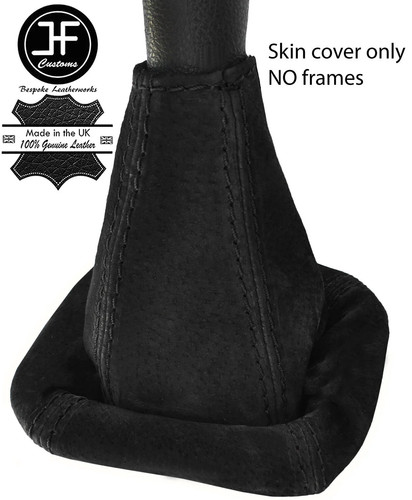 Black stitching real - stitching, suede
