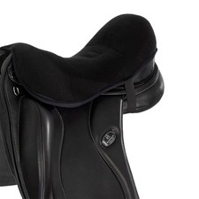 ACAVALLO Ortho-Coccyx Dri-Lex 20mm Black Gel-In Seat Saver, Large (AC514-09-LG)