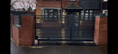 Steel iron metal - iron, gate